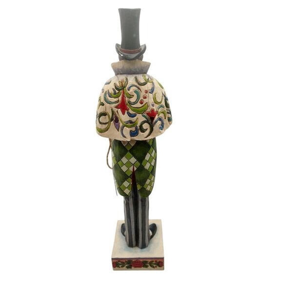 Jim Shore Victorian Caroler Figurine He Can A Carol Sing 14" Tall Handcrafted He - Picture 7 of 10